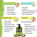 OEM Лучшее ежедневное очищающее средство для лица Matcha Green Tea Vegan Cleanser